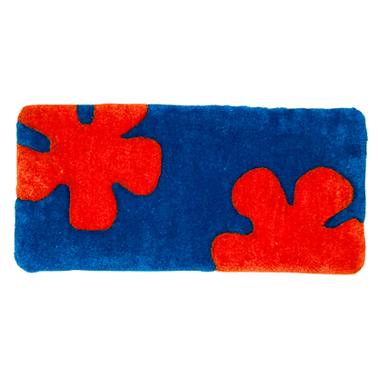 Toetsenbord tapijt (Oranje verfvlek)