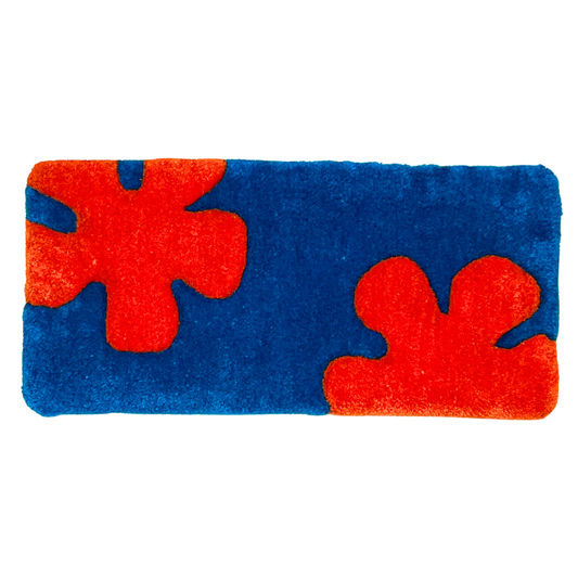 Toetsenbord tapijt (Oranje verfvlek)